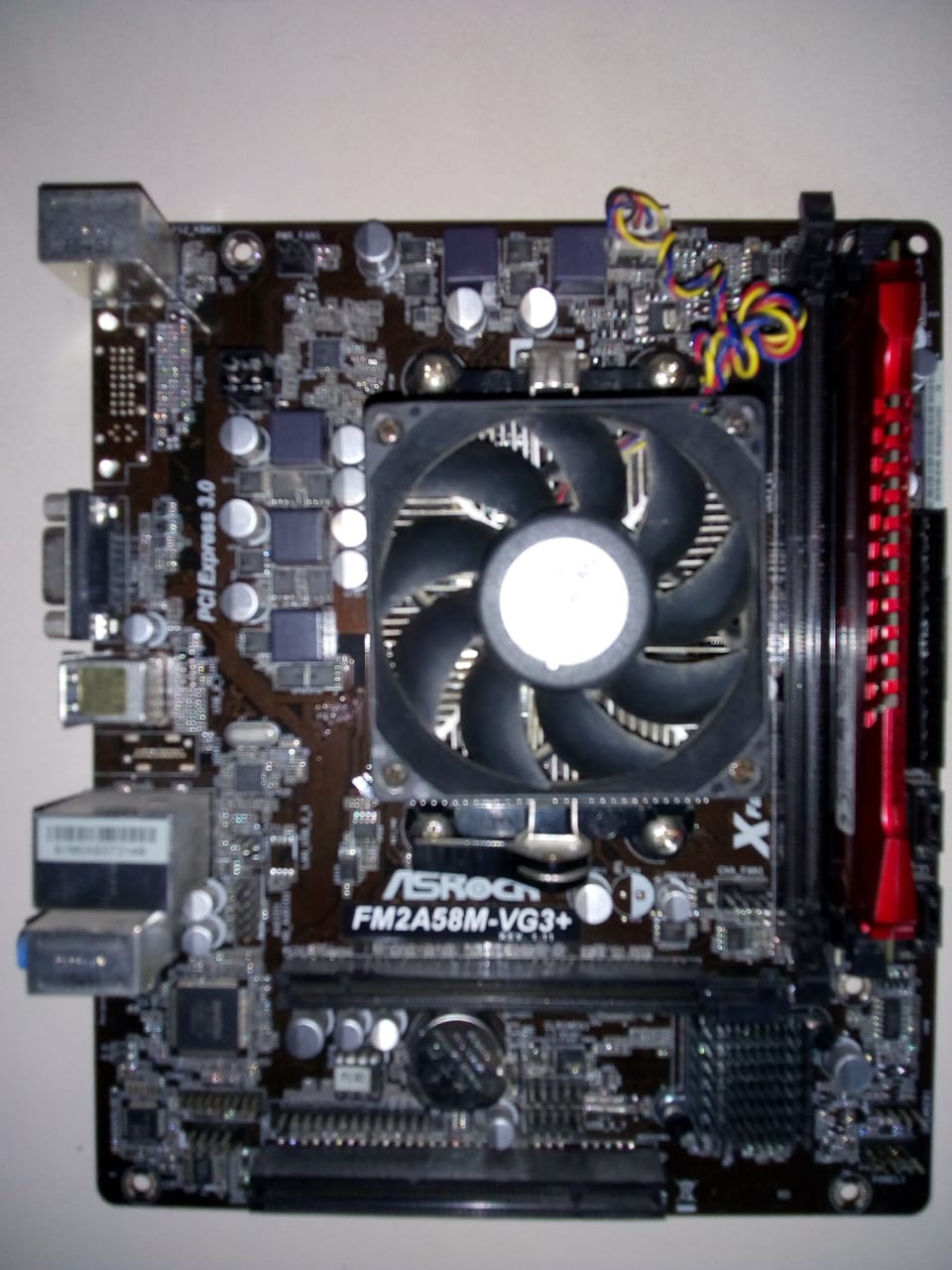 Placa mãe ASRock FM2A58M-VG3+ REV1.11 - Conserto Placa de Desktop ...